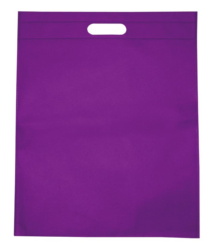 Bolsa ecológica plana 34x43 — en uso