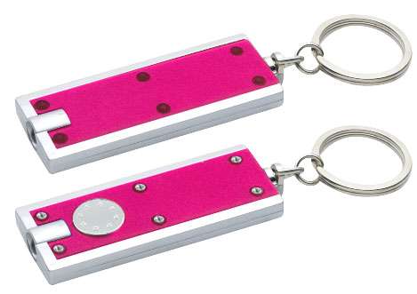 Llavero linterna led — detalle